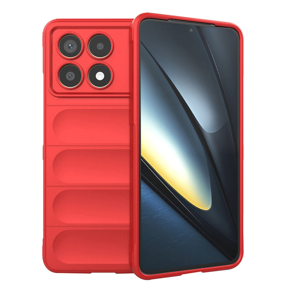 Techsuit - Magic Shield - Xiaomi Poco F6 Pro - Red