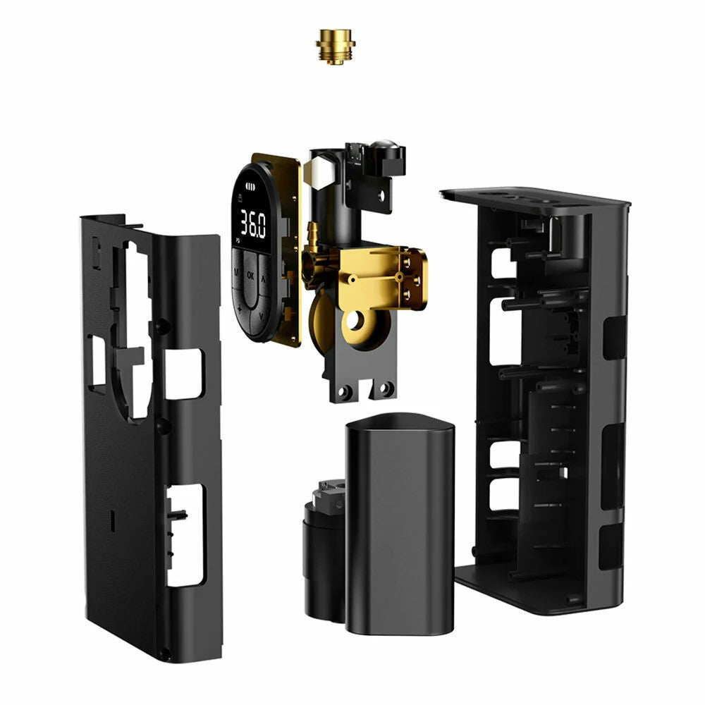 Baseus - Car Compressor (C11140500113-B1) - Portable Digital Air Pump, 2000mAh, 12V, 150psi, Fast Inflation - Black