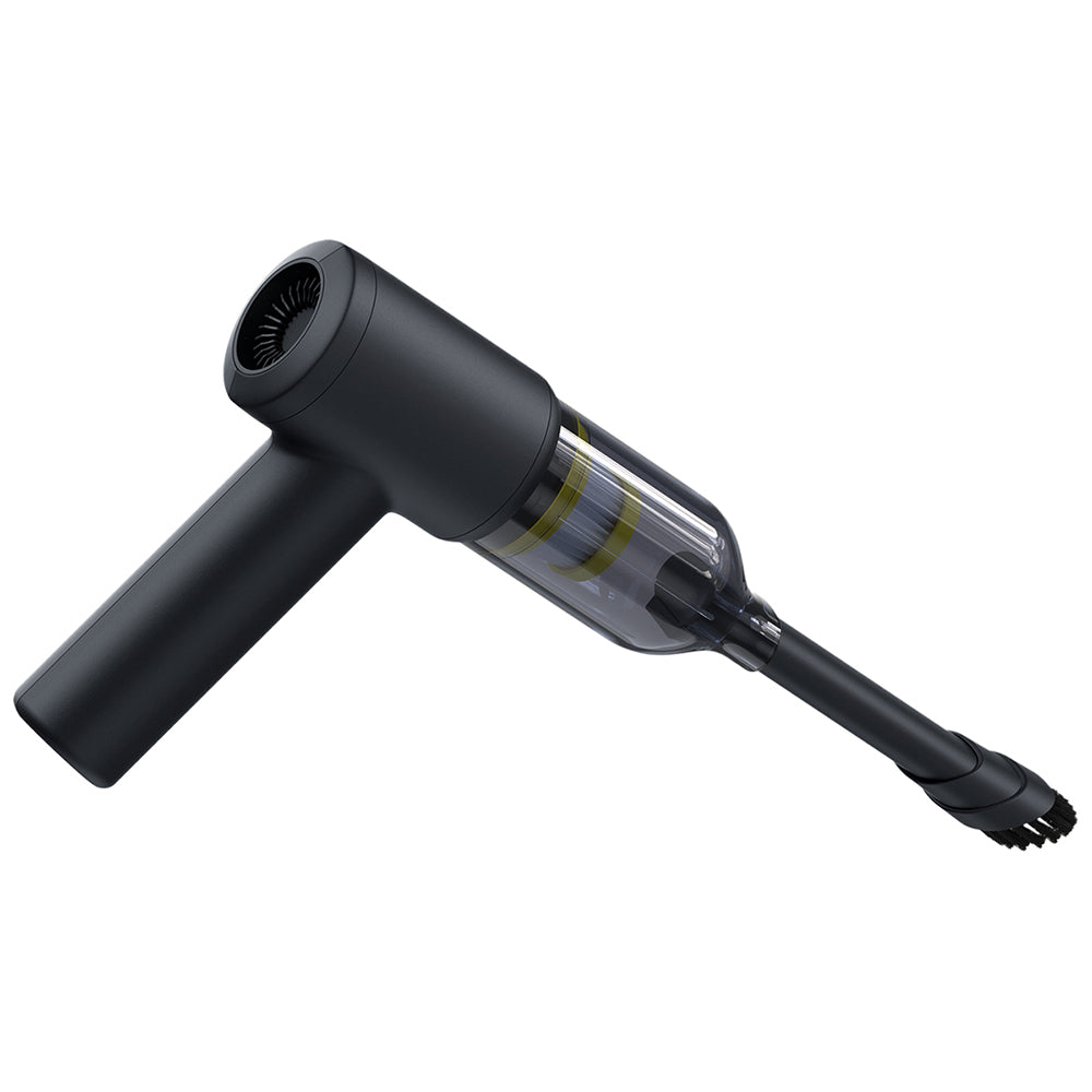 Baseus - Cordless Car Vacuum Cleaner AT (C30476600121-00) - 5000Pa, 45W, 4000mAh, LED, T-shaped, 54000RPM, <75dB - Black