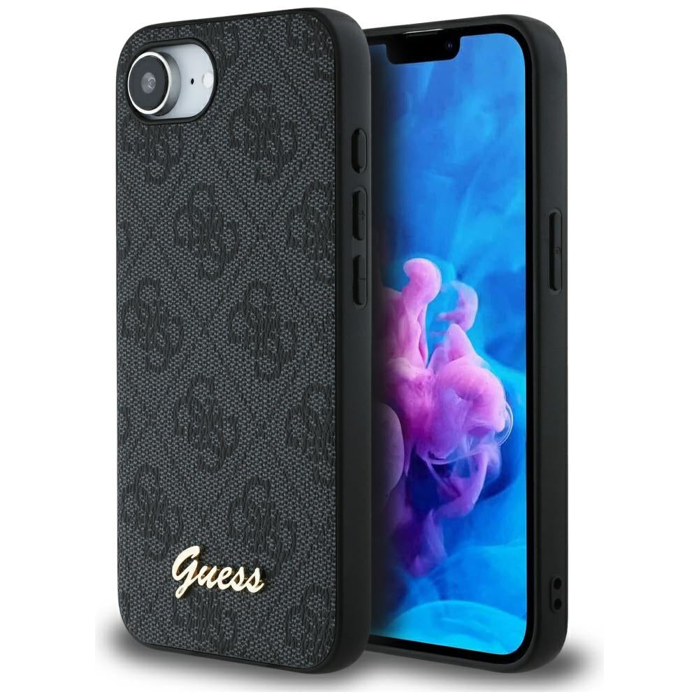 Guess - Hardcase 4G Script Logo (GUHMPSE4HG4SHK) - iPhone 16e - Black