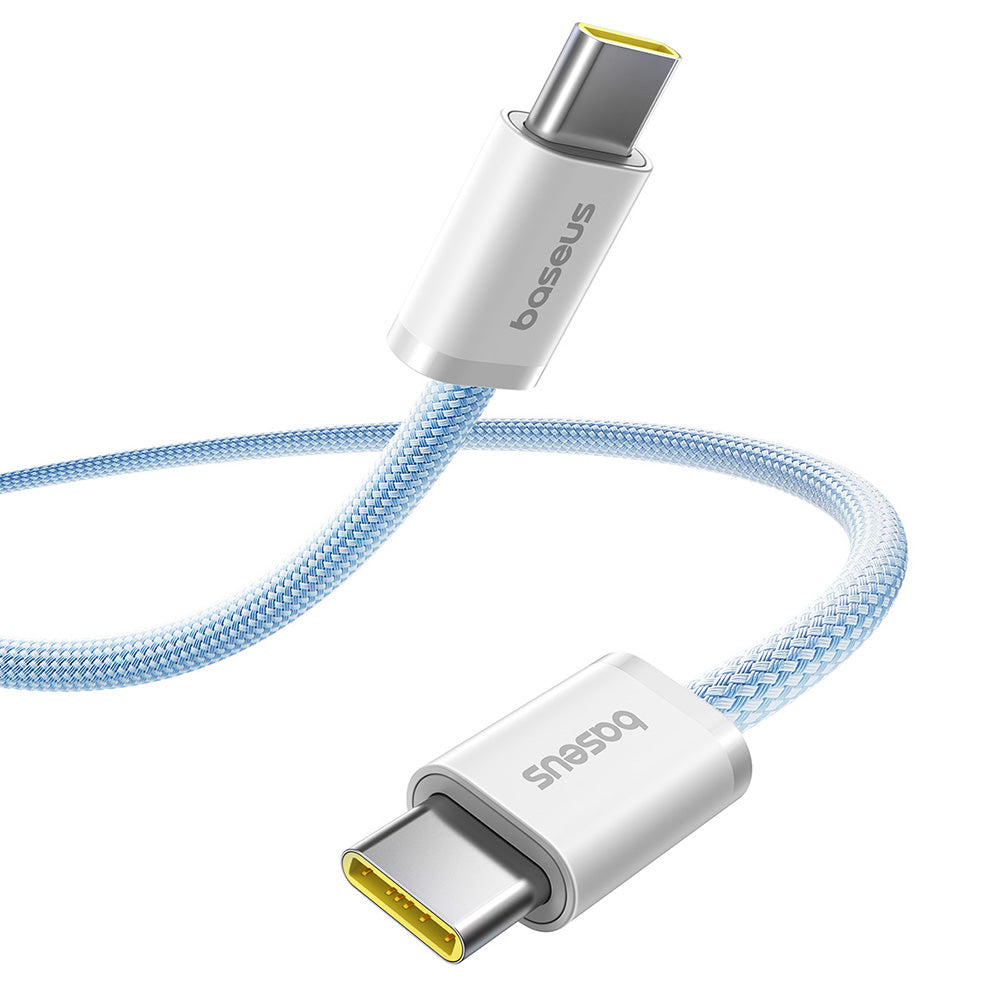 Baseus - Data Cable Dynamic 4 Series (P10381400311-00) - Type-C, Fast Charge, 100W, 480Mbps, Smart Chip, 1m - Blue