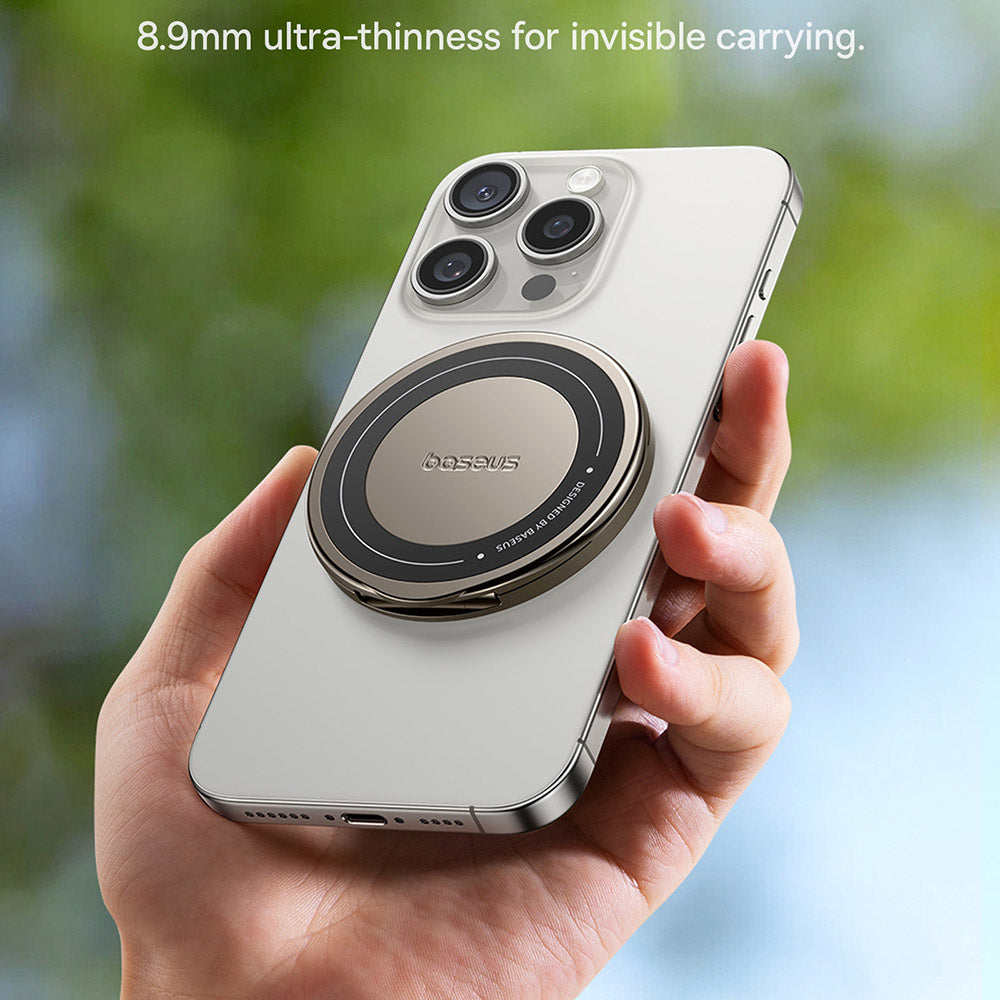 Baseus - Car Holder PrimeTrip VX1 Versatile (C4016900C123-00) - for Travel, Magnetic, Ultra-Thin, Foldable - Black