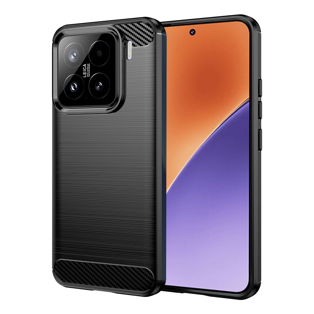 Techsuit - Carbon Silicone - Xiaomi 15 - Black