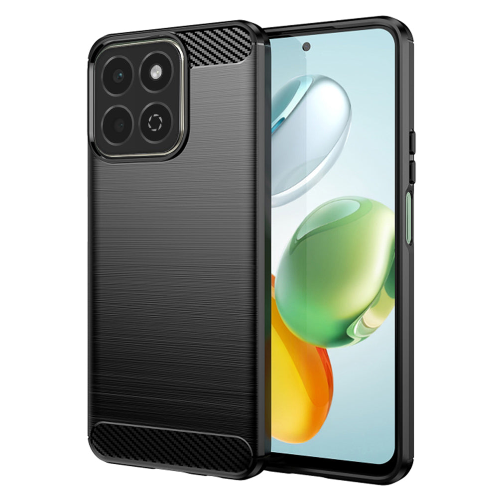 Techsuit - Carbon Silicone - Honor 200 Smart / X7c - Black