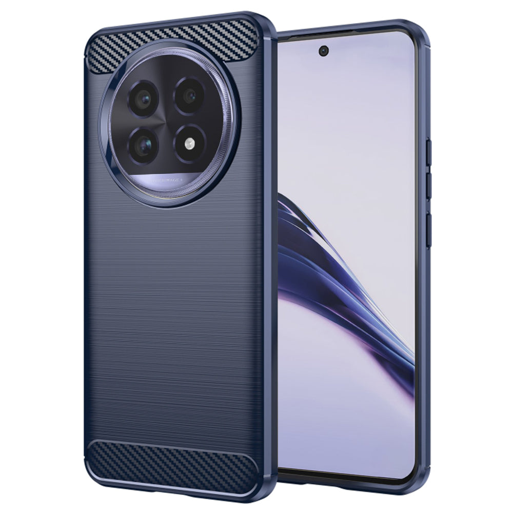 Techsuit - Carbon Silicone - Realme 13 Pro / 13 Pro+ - Blue
