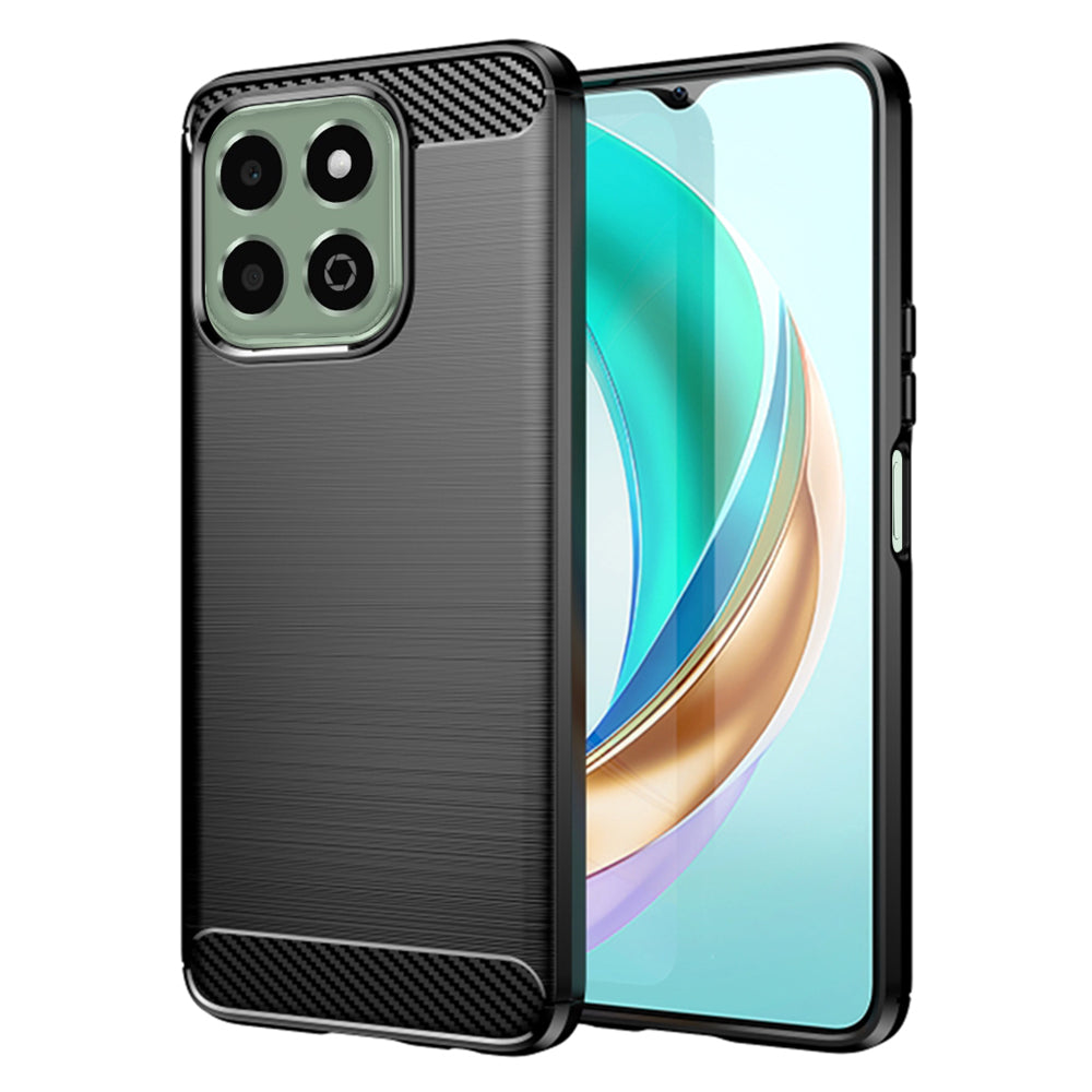 Techsuit - Carbon Silicone - Honor X6b - Black