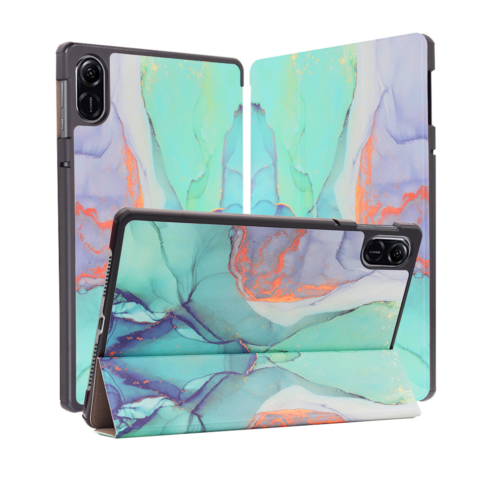 Techsuit - FoldPro - Honor Pad X9 / X8 Pro - Green Time