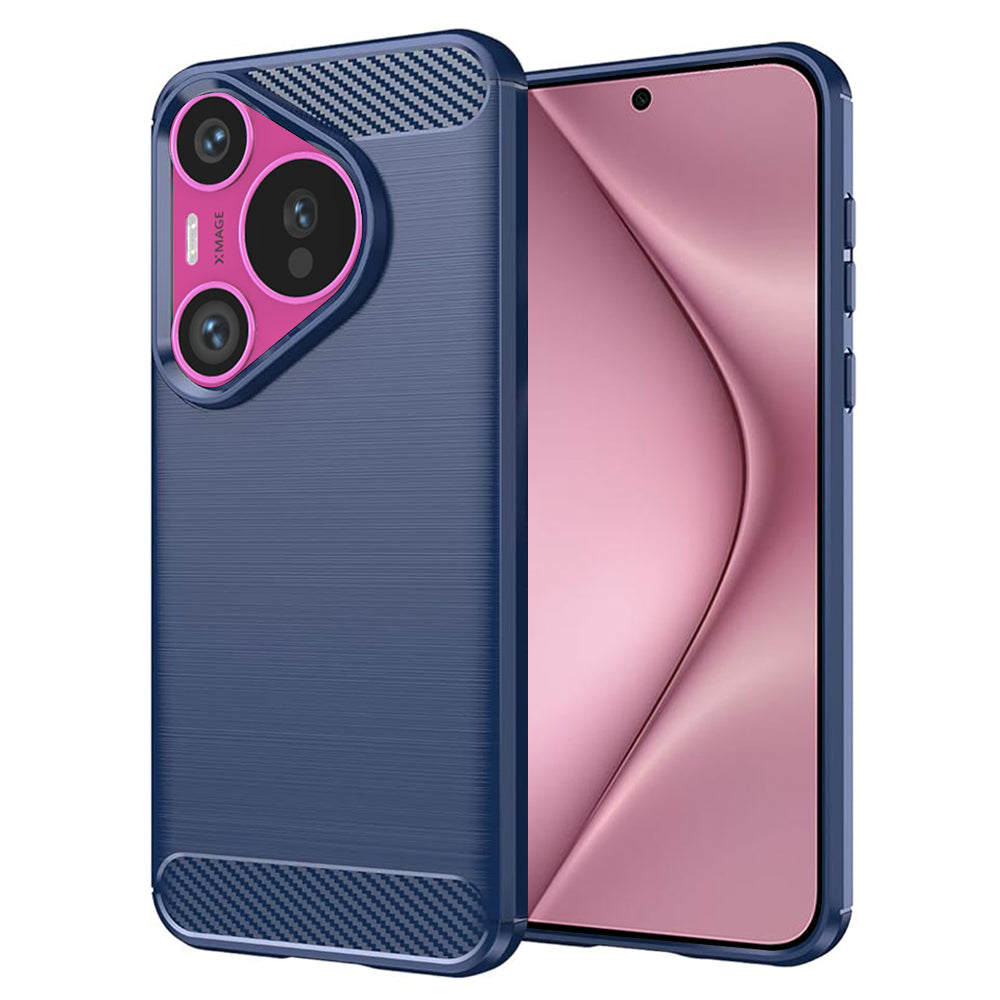 Techsuit - Carbon Silicone - Huawei Pura 70 - Blue