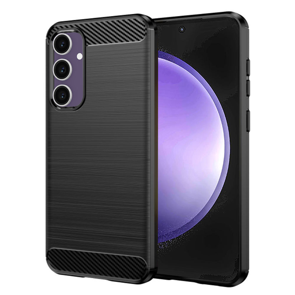 Techsuit - Carbon Silicone - Samsung Galaxy S23 FE - Black