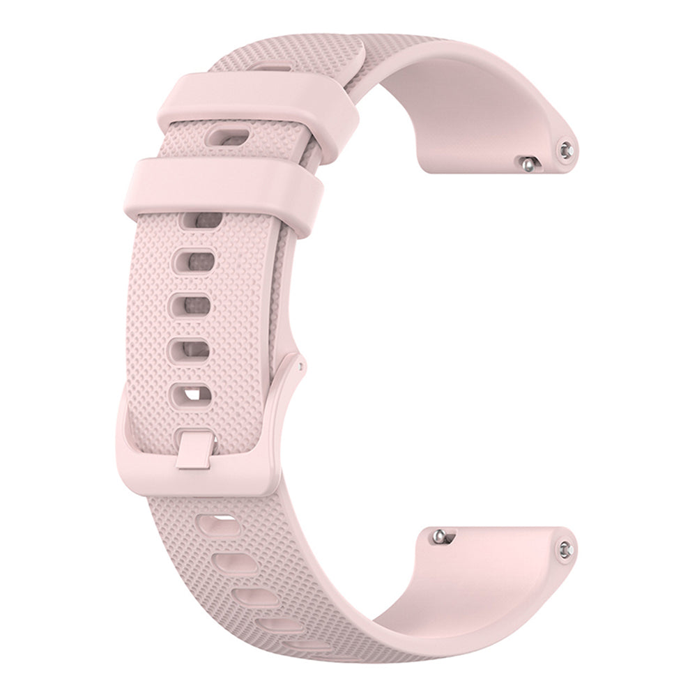 Techsuit - Watchband 18mm (W006) - Huawei Watch GT 4 (41mm)/W1/Honor Watch S1/Garmin Venu 2S/Vivoactive 4S - Pink