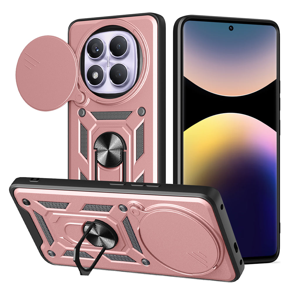 Techsuit - CamShield Series - Xiaomi Redmi Note 14 Pro 4G - Rose Gold