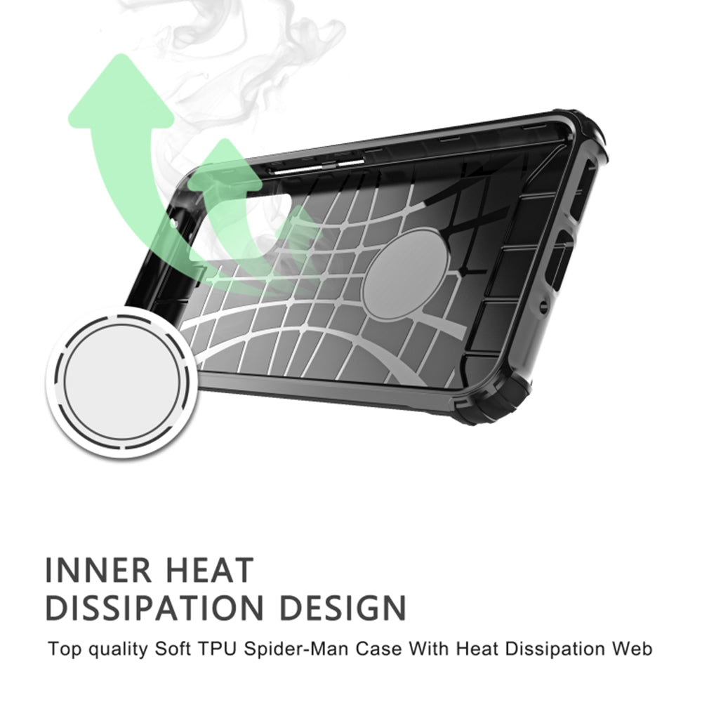 Techsuit - Hybrid Armor - Galaxy S25 Edge - Black