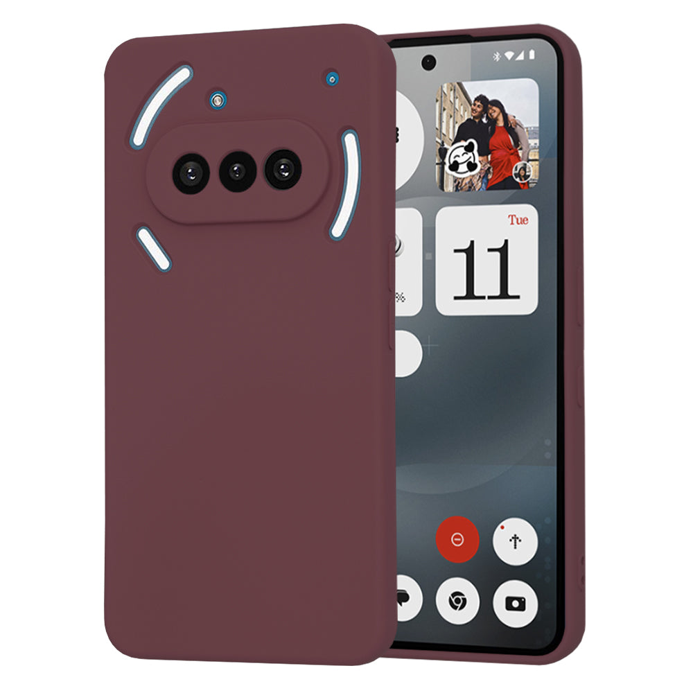Techsuit - SoftFlex - Nothing Phone (3a) - Plum Red