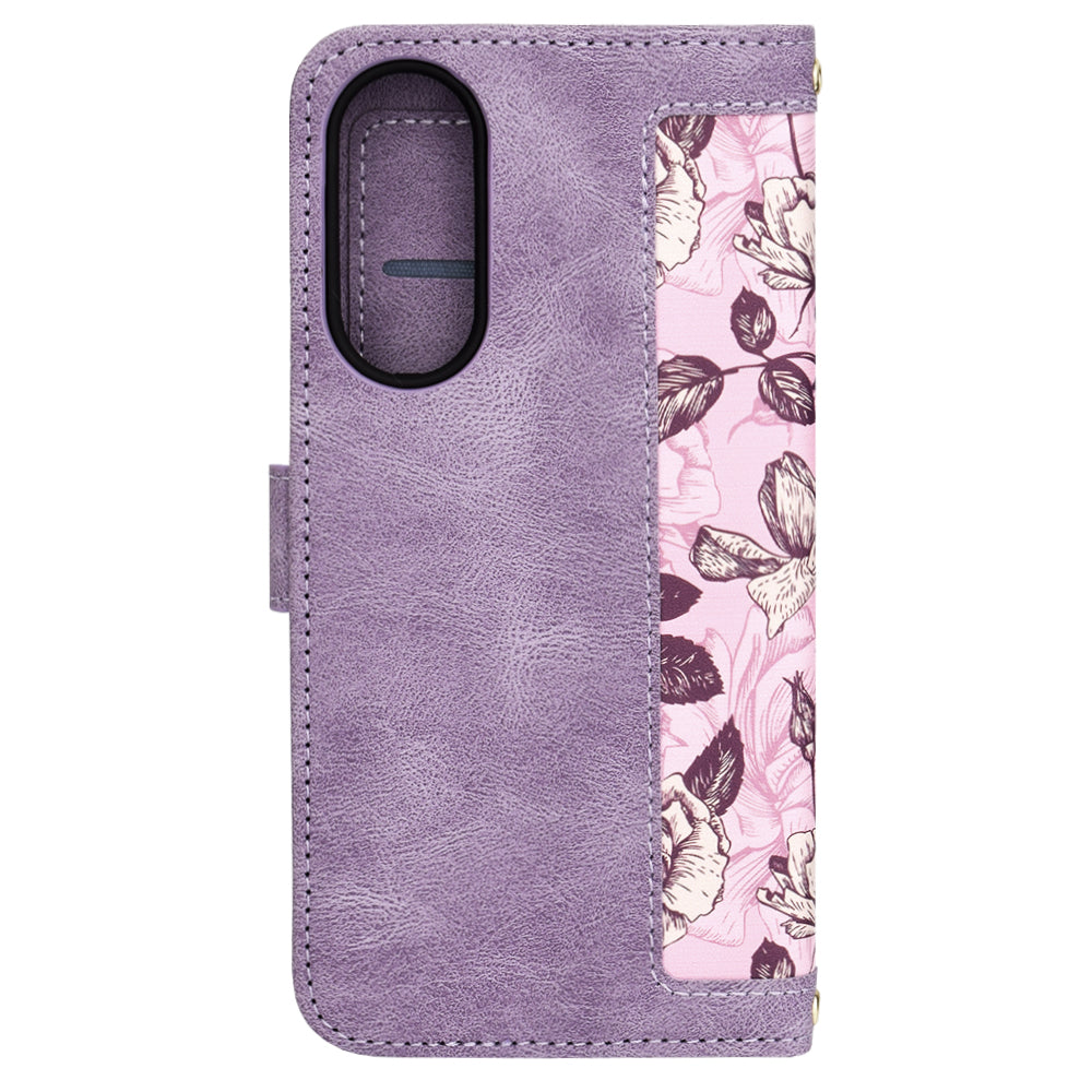 Techsuit - FlipCraft - Galaxy S25 Edge - Mysterious Purple