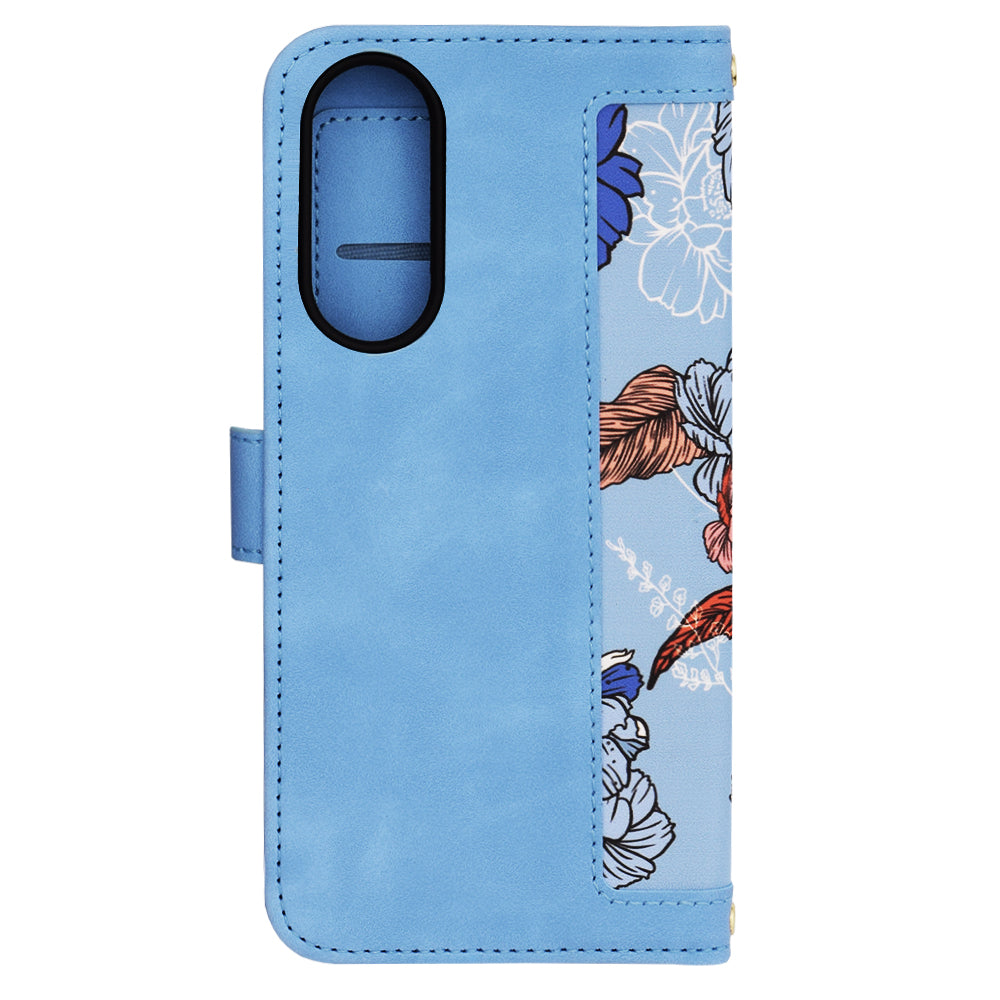 Techsuit - FlipCraft - Galaxy S25 Edge - Vibrant Blue
