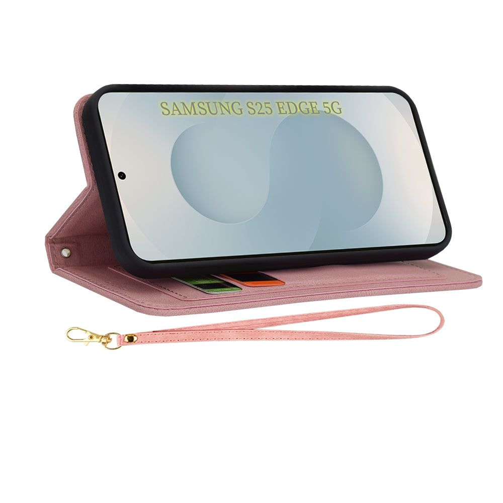 Techsuit - FlipCraft - Galaxy S25 Edge - Sweetheart Pink