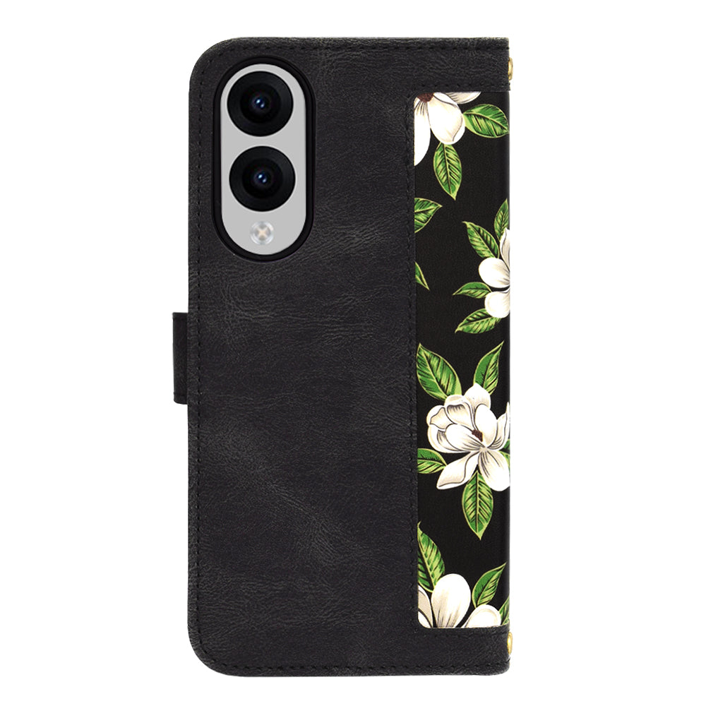 Techsuit - FlipCraft - Galaxy S25 Edge - Flowers of the Dawn