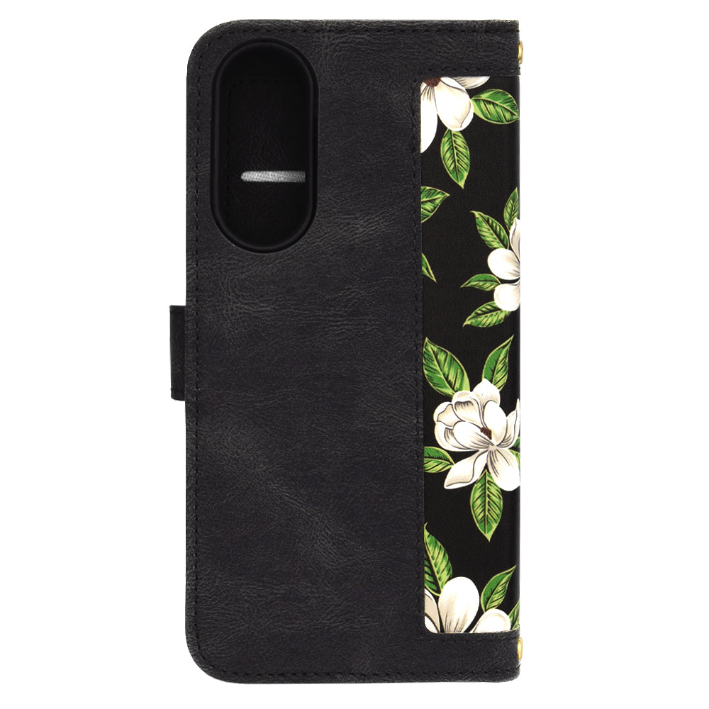 Techsuit - FlipCraft - Galaxy S25 Edge - Flowers of the Dawn