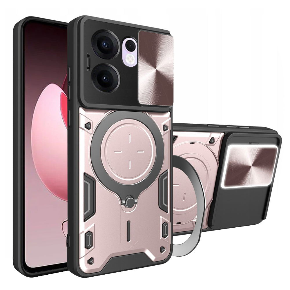 Techsuit - CamGuard Pro - Oppo Reno13 F 4G / Reno13 F 5G / Reno13 FS 5G - Rose Gold