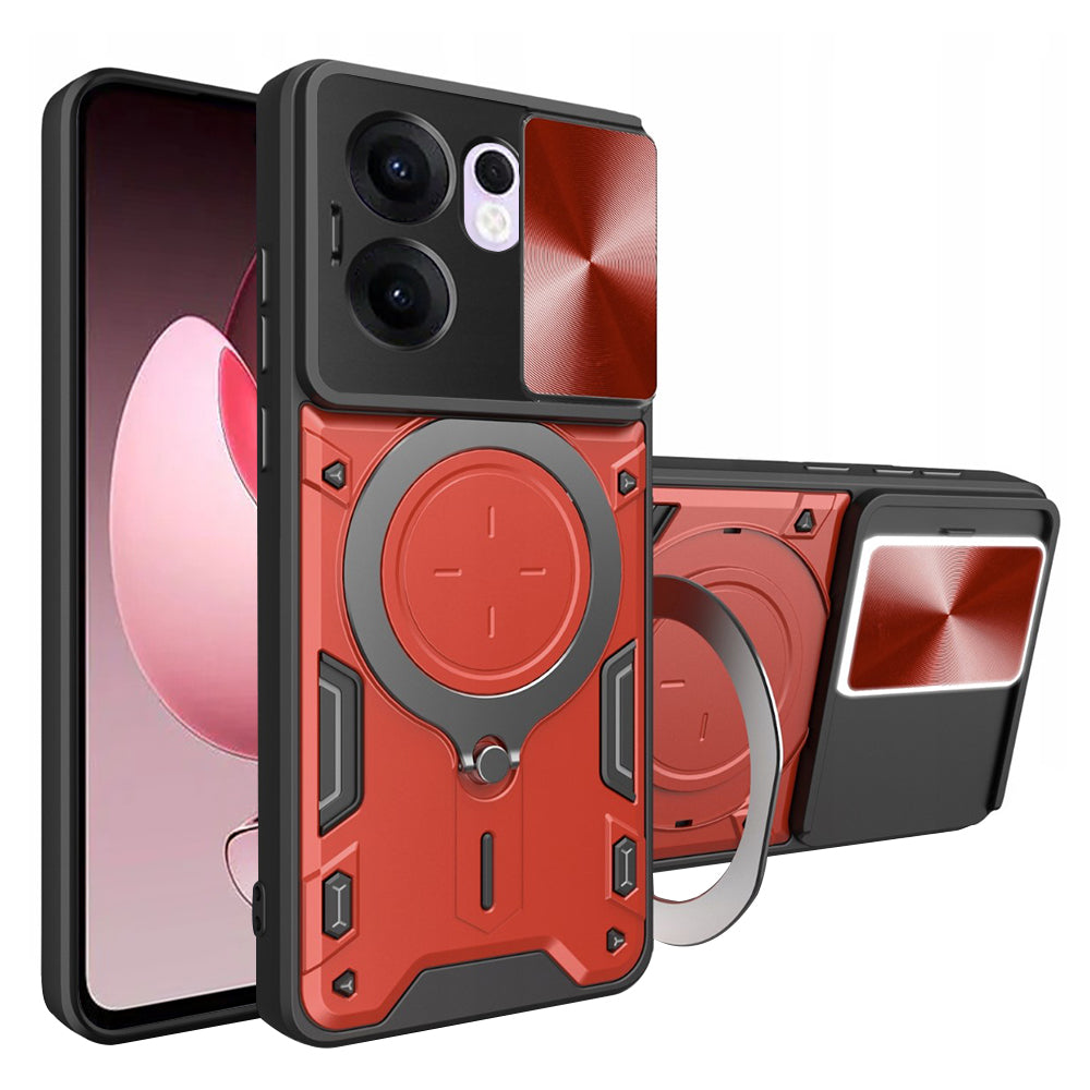 Techsuit - CamGuard Pro - Oppo Reno13 F 4G / Reno13 F 5G / Reno13 FS 5G - Red