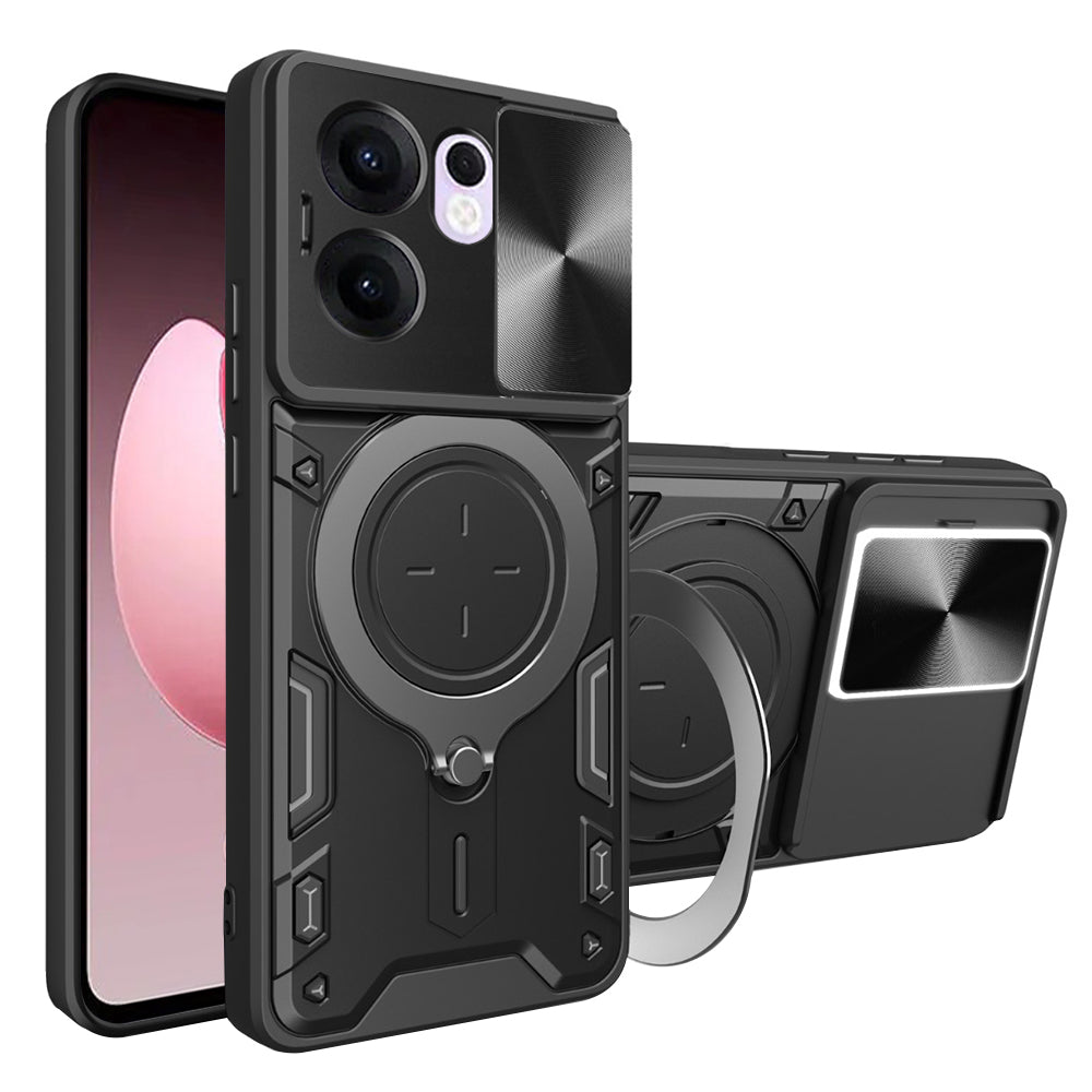 Techsuit - CamGuard Pro - Oppo Reno13 F 4G / Reno13 F 5G / Reno13 FS 5G - Black