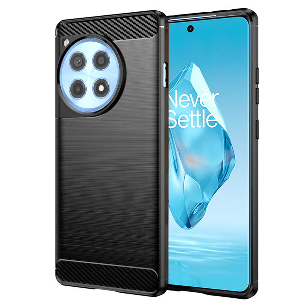 Techsuit - Carbon Silicone - OnePlus 12R - Black
