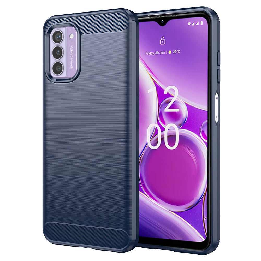 Techsuit - Carbon Silicone - Nokia G42 - Blue