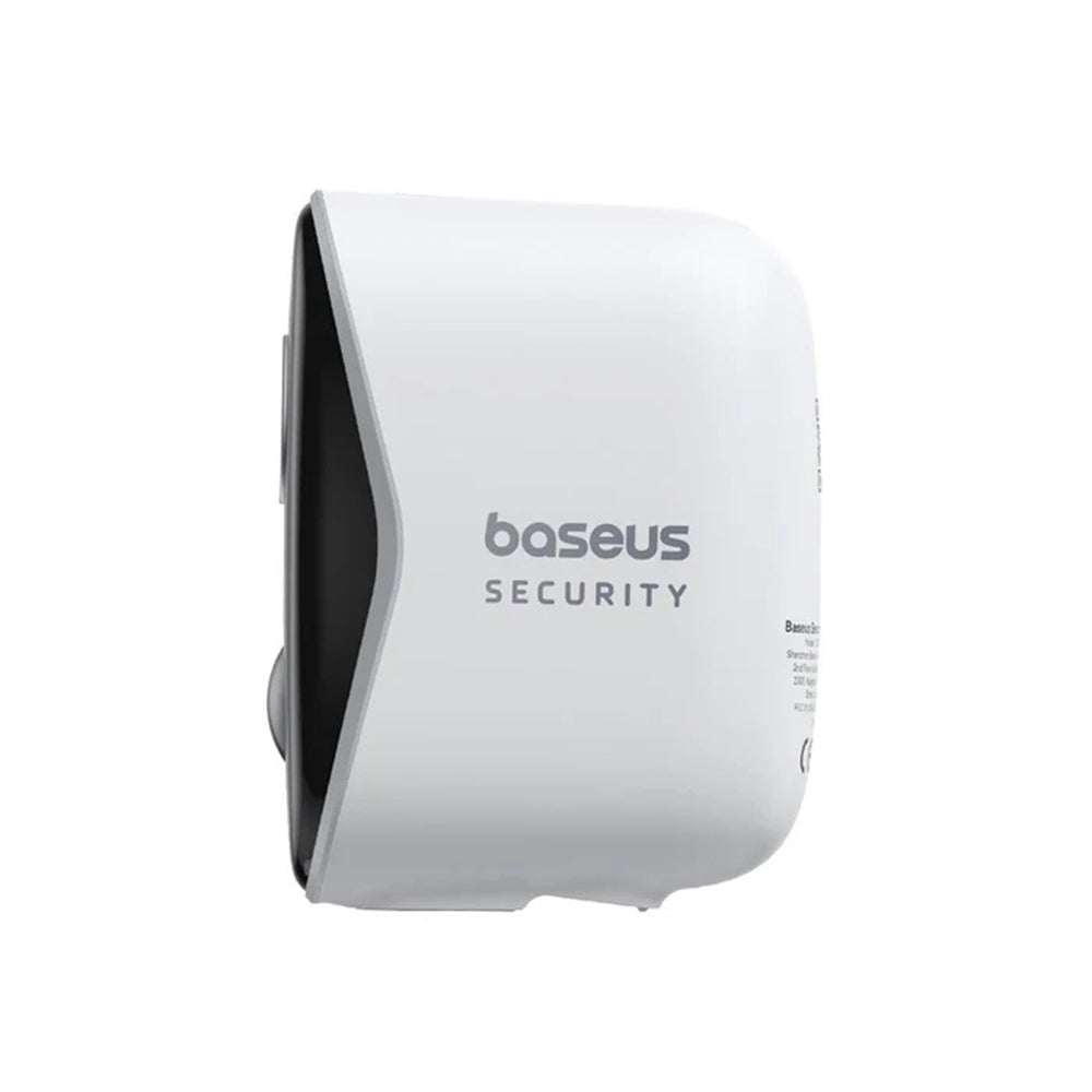 Baseus - Outdoor Camera Security N1 (S0ST002130) - 2K, Two-way Talk, Color Night Vision, IP67, 7.800mAh - White