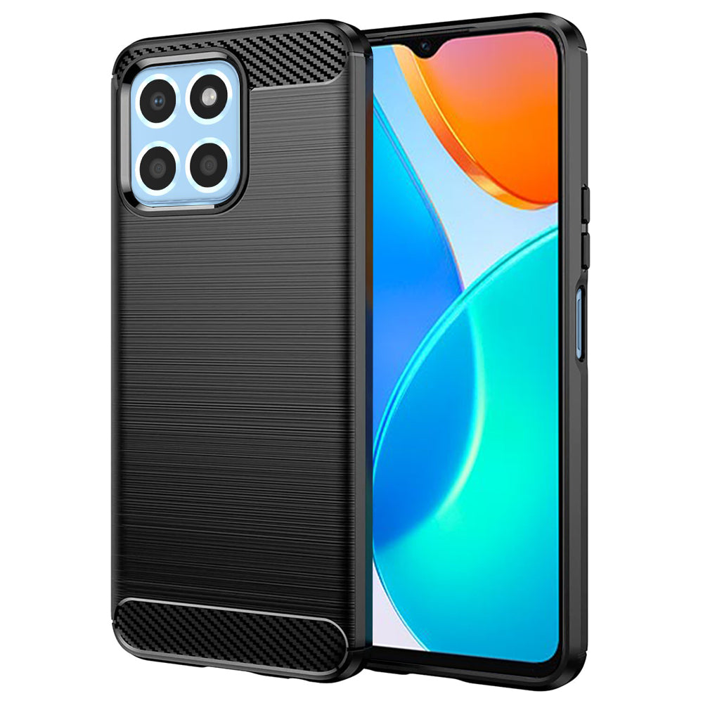 Techsuit - Carbon Silicone - Honor X6 / X8 5G / 70 Lite - Black