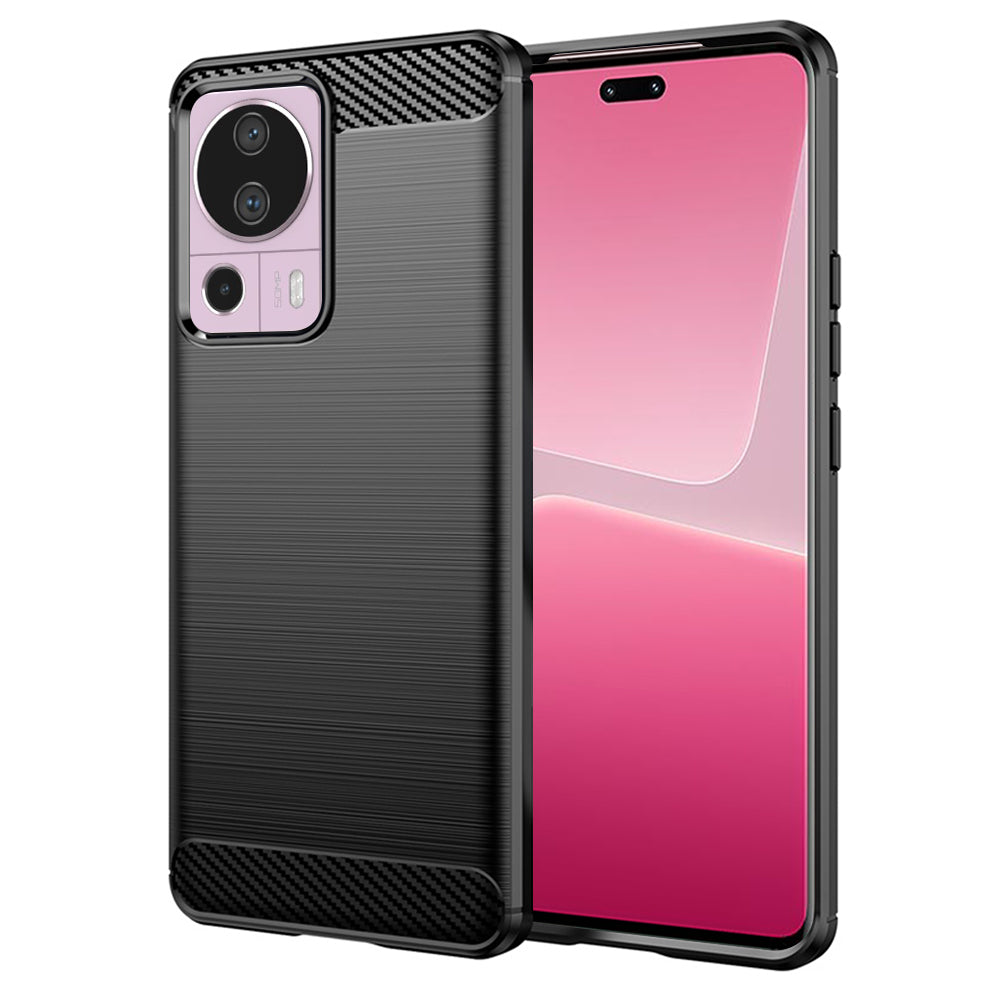 Techsuit - Carbon Silicone - Xiaomi 13 Lite - Black