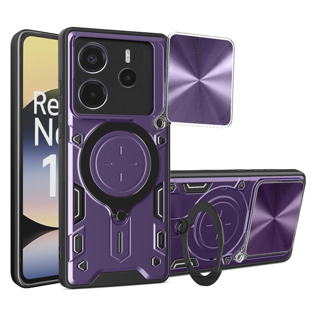 Techsuit - CamGuard Pro - Xiaomi Redmi Note 14 4G (Standard) - Purple