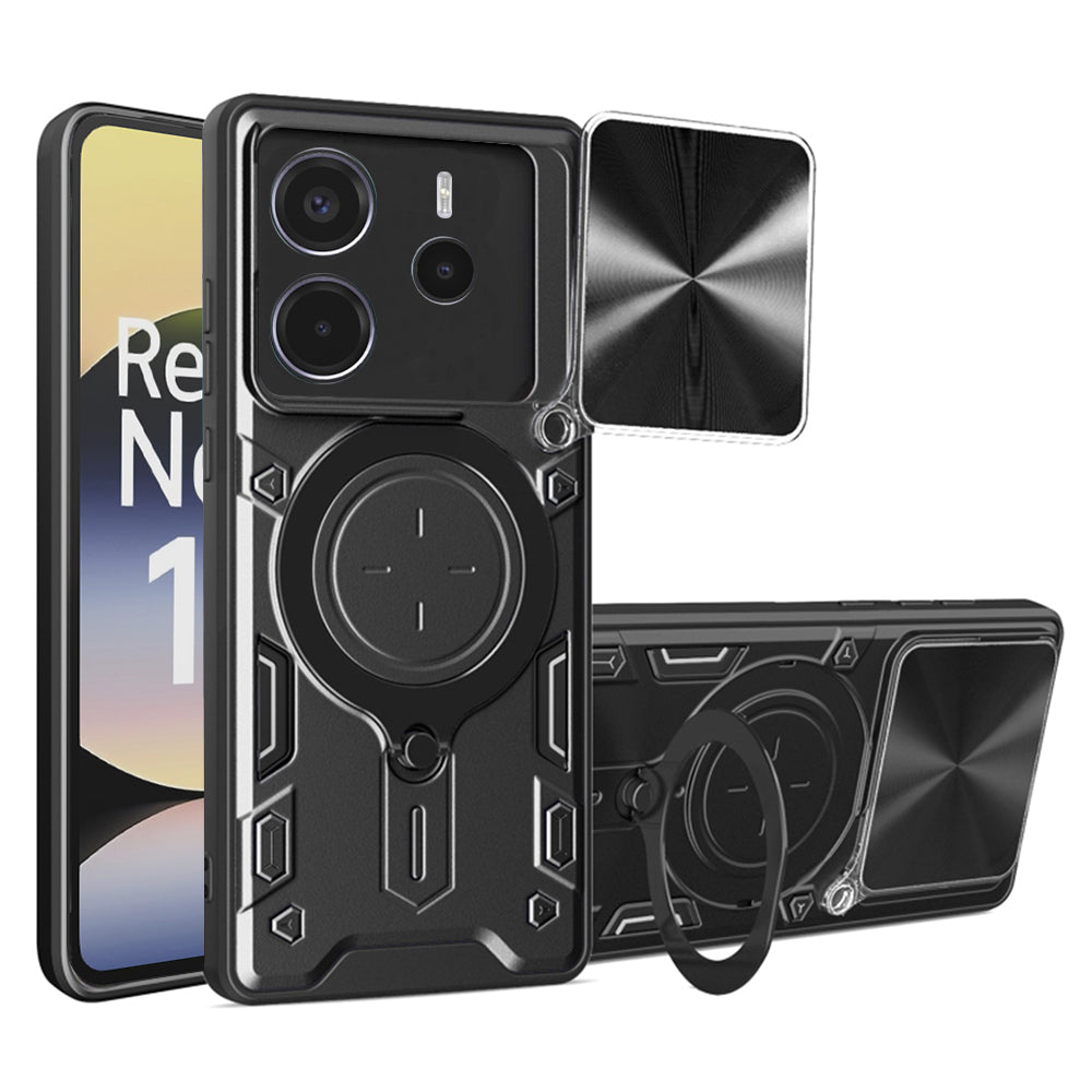 Techsuit - CamGuard Pro - Xiaomi Redmi Note 14 4G (Standard) - Black