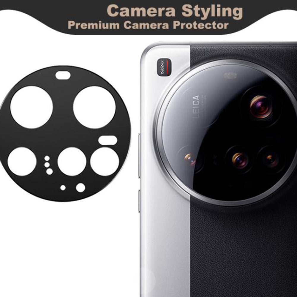 Techsuit - Full Camera Glass - Xiaomi 15 Ultra - Black