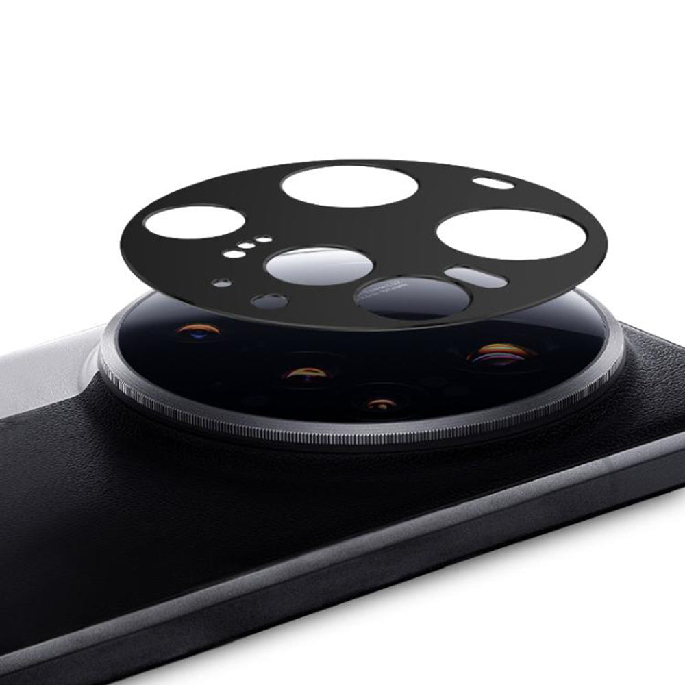 Techsuit - Full Camera Glass - Xiaomi 15 Ultra - Black
