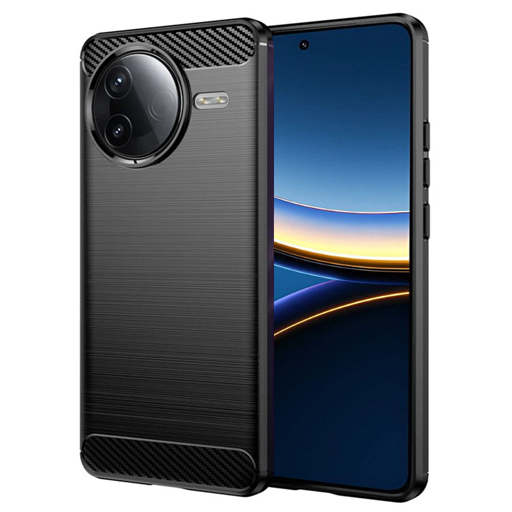 Techsuit - Carbon Silicone - Xiaomi Poco F7 Pro - Black