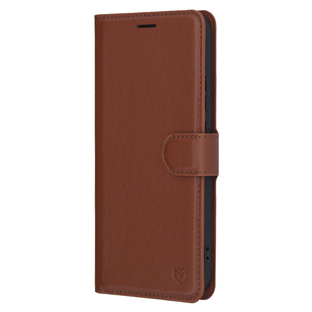 Techsuit - Leather Folio - Oppo Reno13 - Brown
