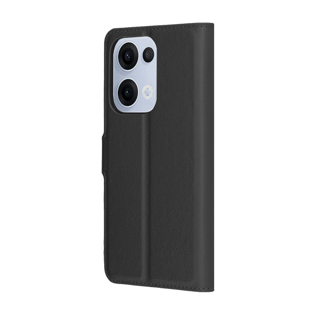 Techsuit - Leather Folio - Oppo Reno13 - Black
