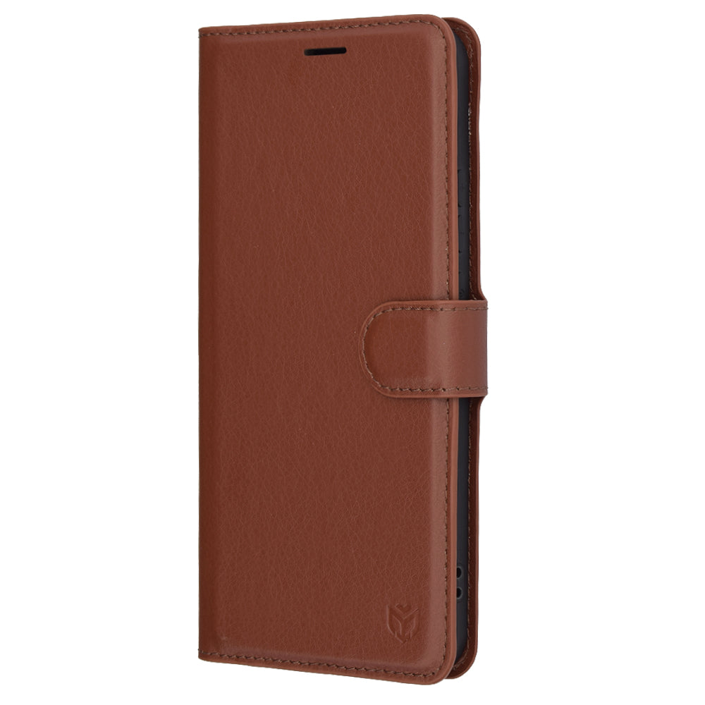 Techsuit - Leather Folio - Oppo Reno13 Pro - Brown