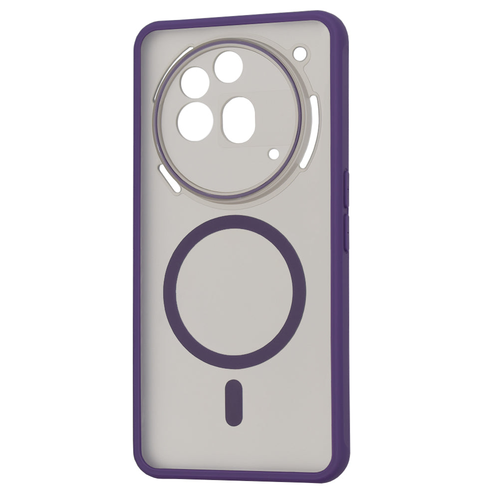 Techsuit - HaloFrost MagSafe Series - Nothing Phone (3a) Pro - Deep Purple