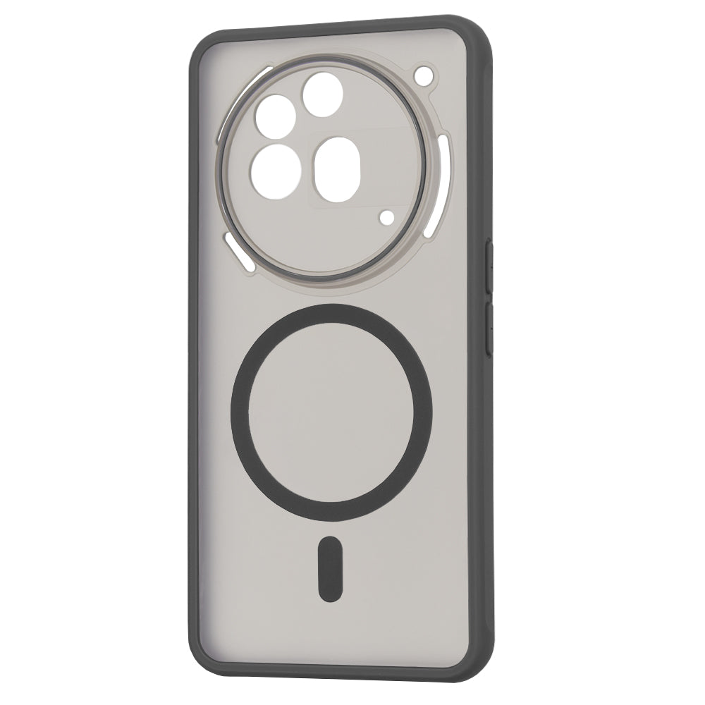 Techsuit - HaloFrost MagSafe Series - Nothing Phone (3a) Pro - Smoke Black