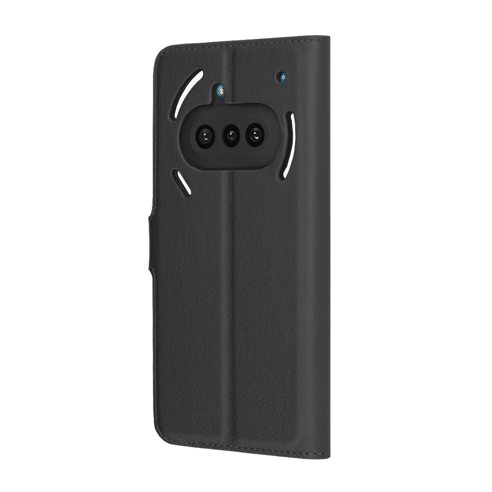 Techsuit - Leather Folio - Nothing Phone (3a) - Black