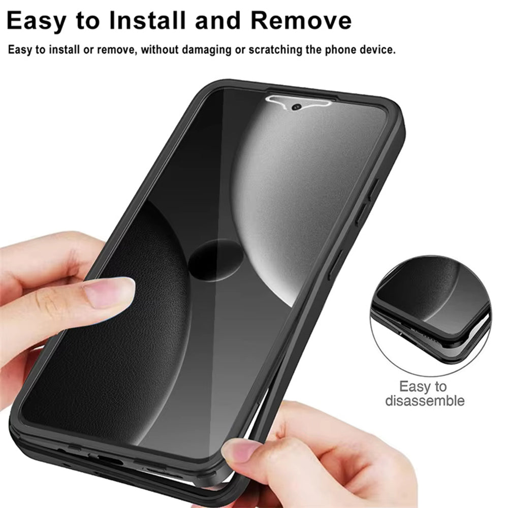 Techsuit - ColorVerse 360 Series + Screen Protector - Xiaomi 15 Ultra - Black