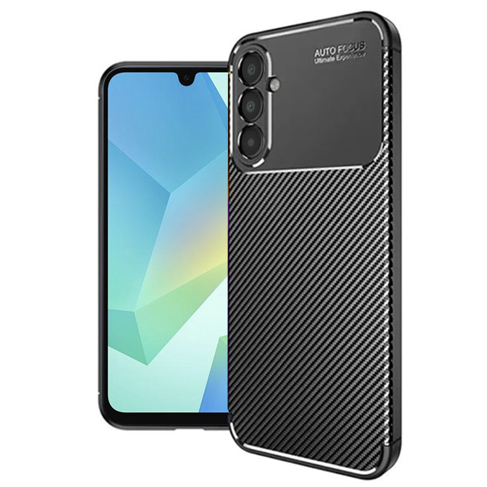 Techsuit - CarbonFiber - Samsung Galaxy A16 4G / A16 5G - Black