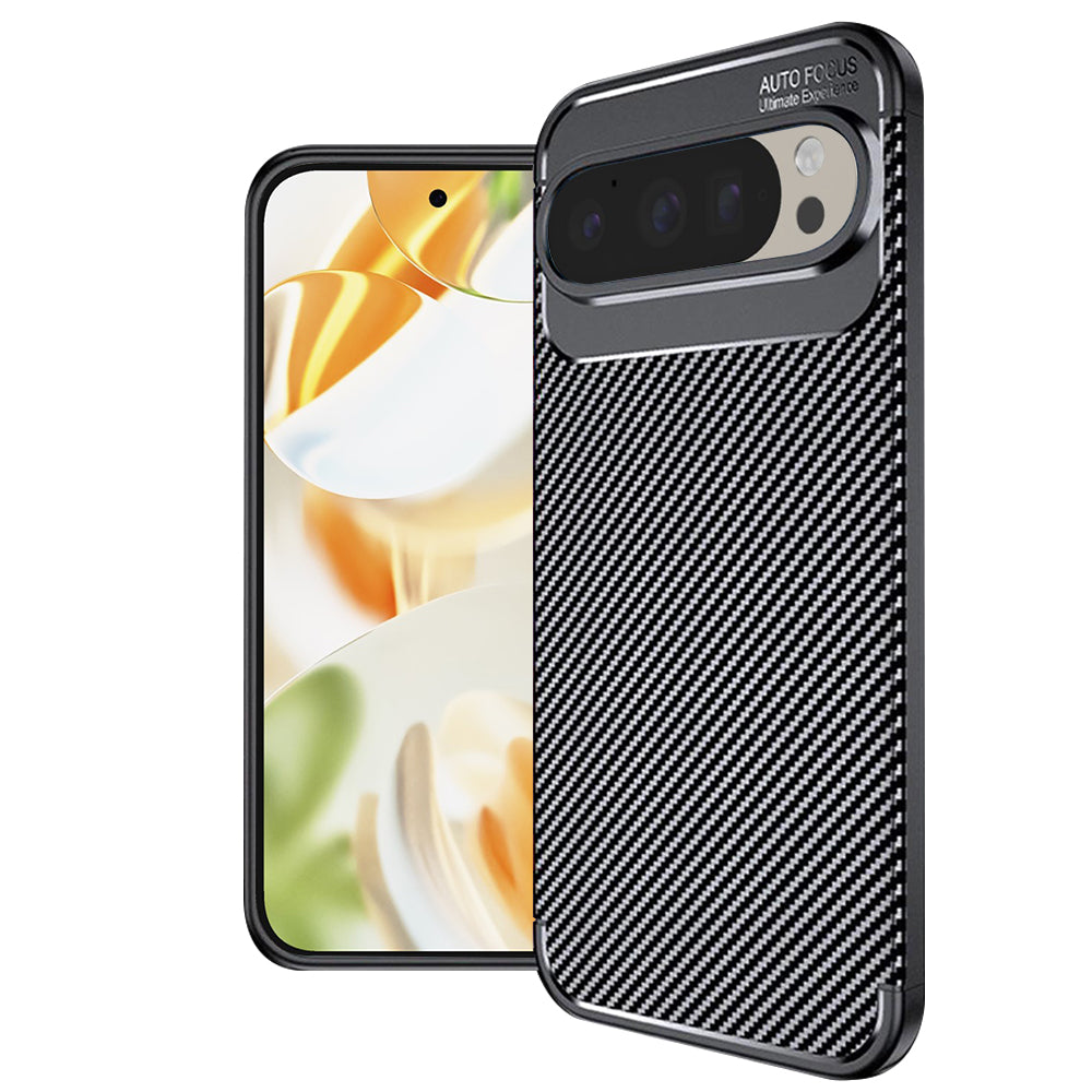 Techsuit - CarbonFiber - Google Pixel 9 Pro - Black
