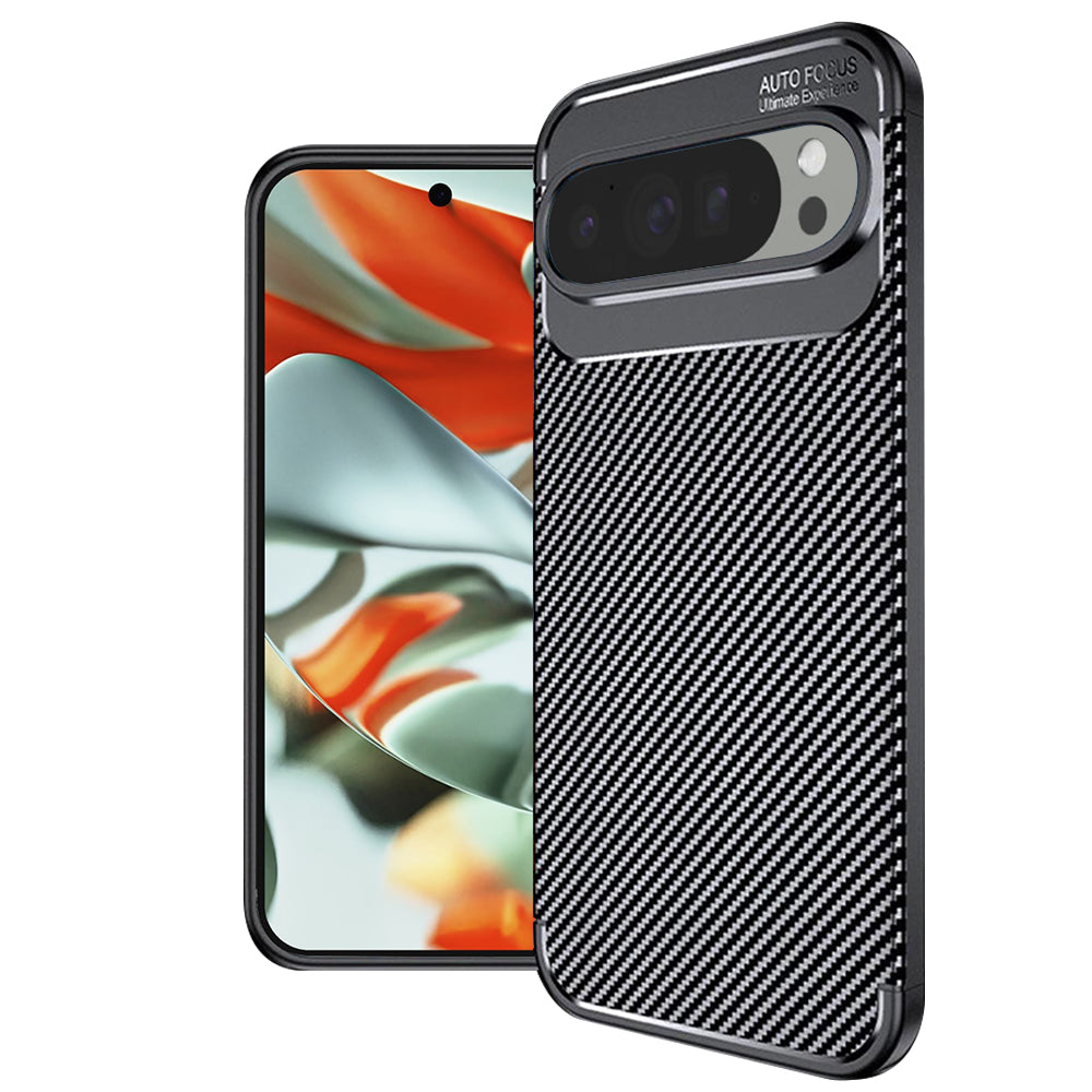 Techsuit - CarbonFiber - Google Pixel 9 Pro XL - Black