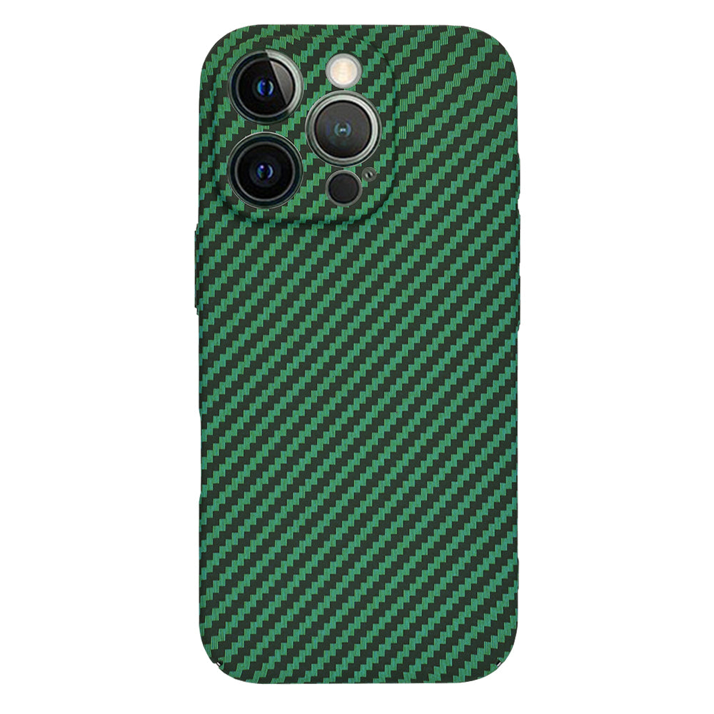 Techsuit - Carbonite FiberShell - iPhone 12 Pro - Green