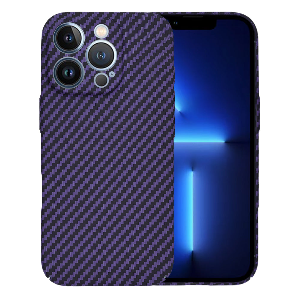 Techsuit - Carbonite FiberShell - iPhone 13 Pro Max - Purple