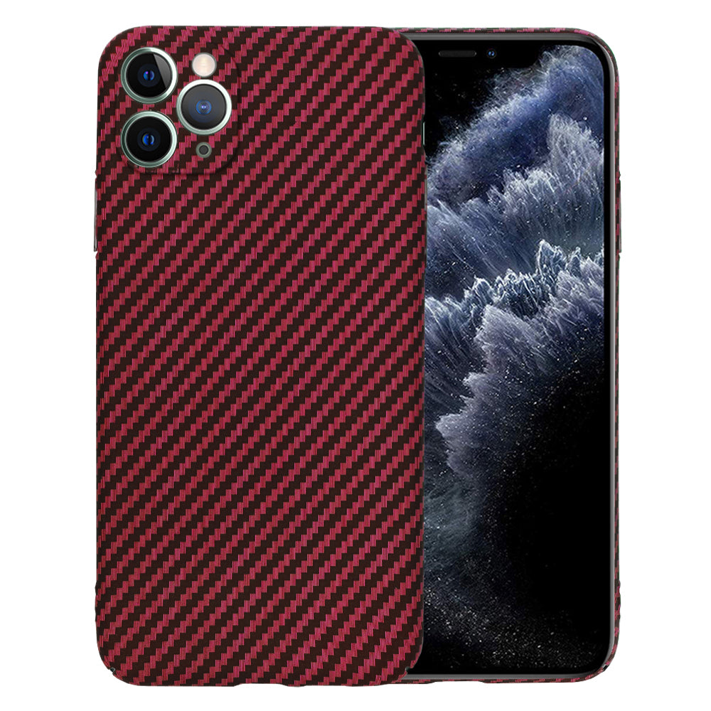 Techsuit - Carbonite FiberShell - iPhone 11 Pro Max - Red