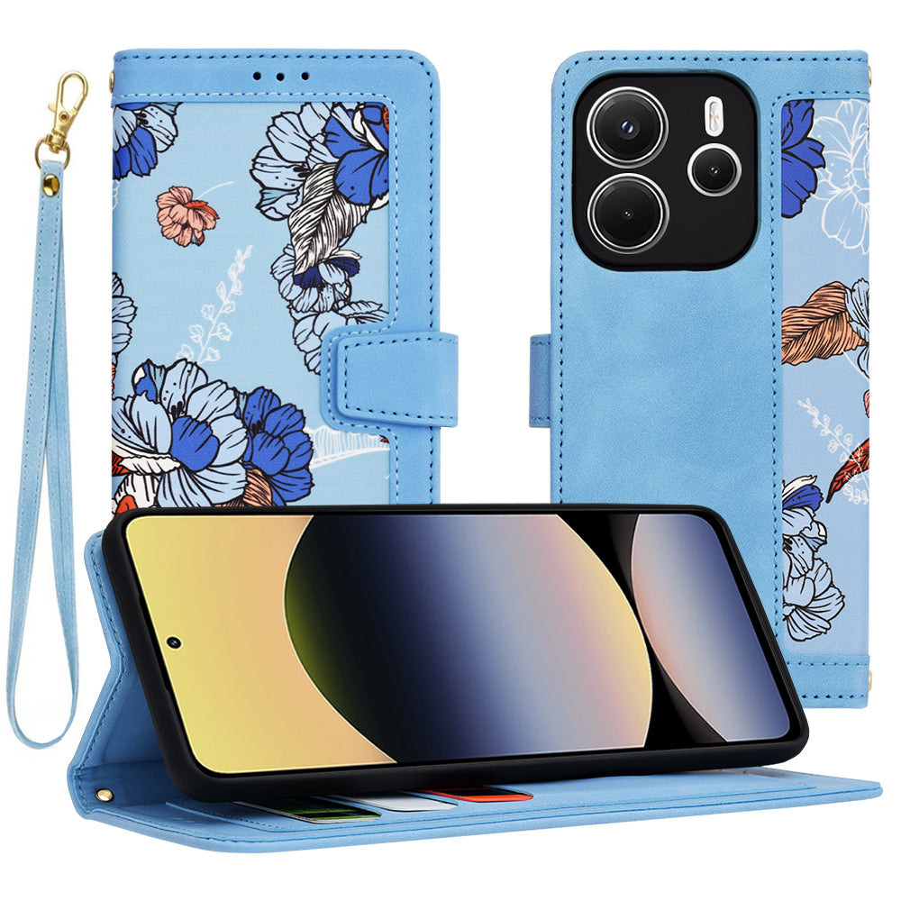 Techsuit - FlipCraft - Xiaomi Redmi Note 14 4G (Standard) - VibrantÂ Blue