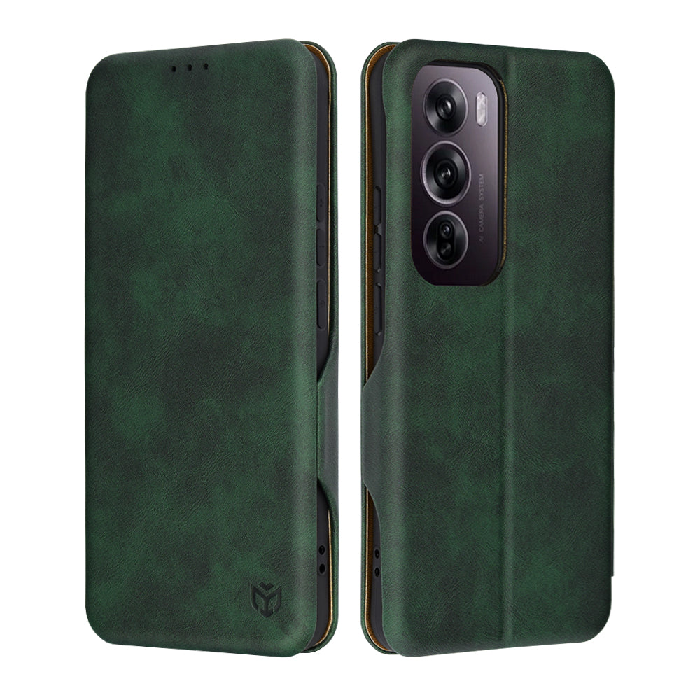 Techsuit - Safe Wallet Plus - Oppo Reno12 Pro - Green